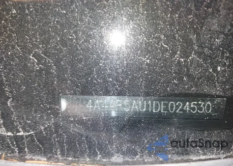 2013 Mitsubishi Outlander Sport Le from USA, damaged, VIN 4A4AR5AU1DE024530